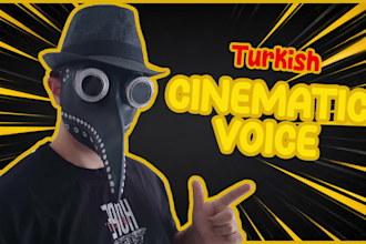 record turkish dark ominous voice over