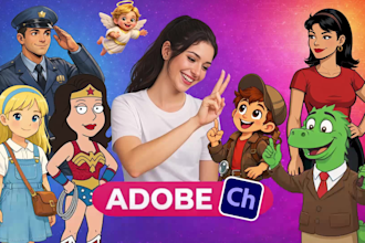 create an adobe character animator puppet rig