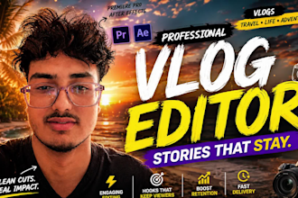 create an epic vlog and lifestyle video for you