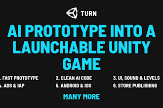 turn ai prototype into a launchable unity game