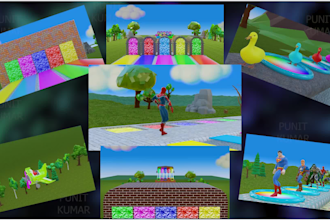 create 3d cartoon animation videos for kids youtube channels
