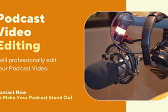 professionally edit podcast videos