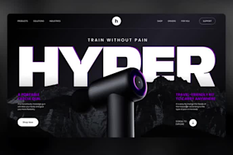 create luxury 3d website animation, immersive webflow website