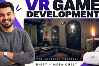 develop your meta quest VR game in unity