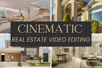 professionally edit real estate marketing videos