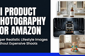create ai product photography for amazon
