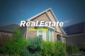 edit professional real estate video
