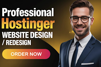 design hostinger website or lovable ai website