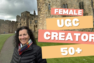 create female ugc ads for tiktok instagram and facebook