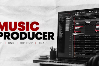 make a custom rap, hip hop or rnb beat