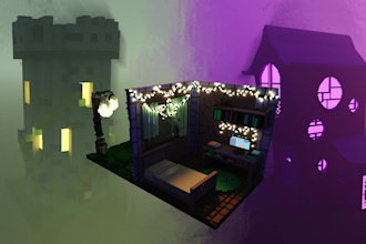 design custom 3d voxel art and voxel model for games