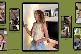 create ugc pet couple beauty video ads for your social
