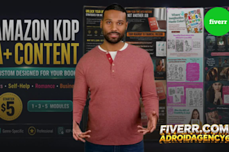 design amazon KDP a plus content, book marketing and KDP book banners