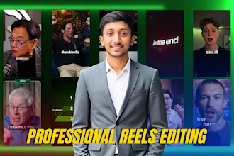 do instagram tiktok reels video editing youtube shorts video editing