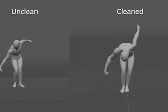 professionally clean and polish your mocap animation