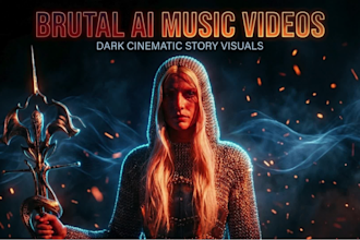 create dark cinematic ai music videos with emotional and brutal visuals