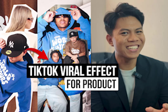 make viral tiktok trend effect videos