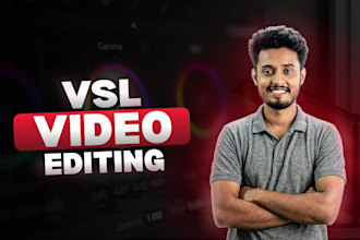 edit vsl video sales letter with animation and motion graphics to print money