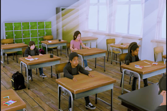create cinematic 3d animations