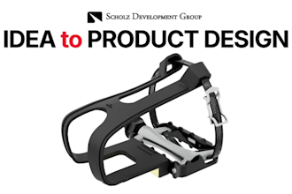 design your product idea with 3d cad renders and drawings