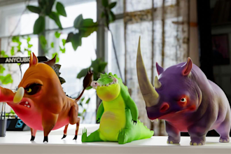 create 3d character models for games in zbrush