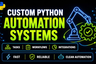 automate your business tasks with custom python scripts
