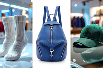 make luxurious 3d bag cap socks hand gloves and 3d accessories