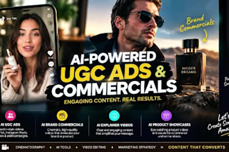 ai uk ugc content tiktok ai videos cinematic branding ai commercial ads