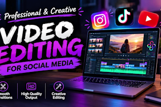 edit engaging short form videos for reels and shorts