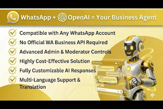 create custom whatsapp ai chatbot on any whatsapp account