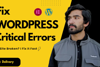 quickly fix wordpress bugs, critical errors, broken sites