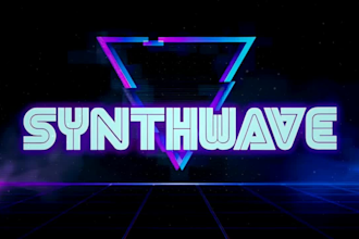 create a synthwave music for you
