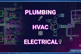 design professional mep and fire in autocad or revit