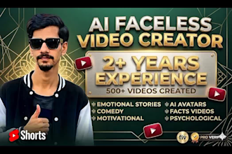 create ai faceless youtube shorts and short form videos