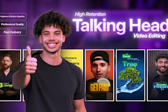 edit high retention talking head videos with motion graphics