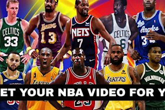 edit your sports highlights video, nba sports editor and youtube video