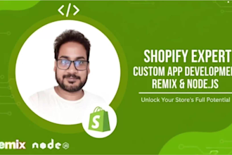 create professional shopify public and private app for you