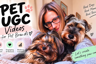 create ugc videos for your pet brand