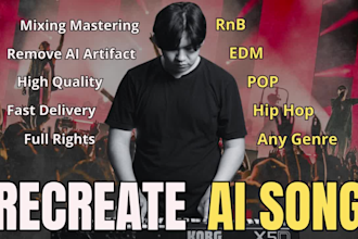 recreate or remake ai suno song with commercial use