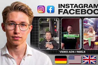 create video ad creatives for instagram and facebook ads