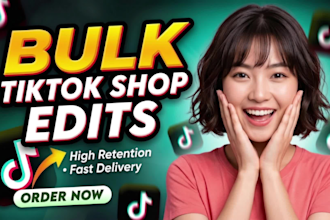 edit bulk tiktok shop ugc videos for affiliates