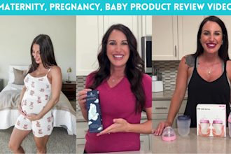 create a product review video for baby products