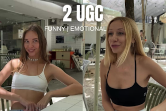 do trend funny duo ugc videos for instagram tiktok