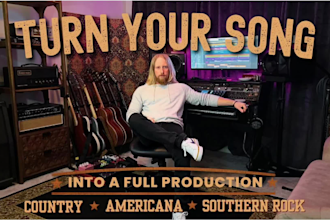 record and produce your country, southern rock, or americana song