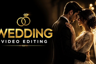 do wedding video editing