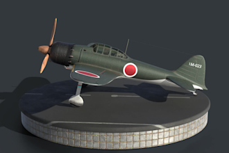 make 3d model and texture for unreal and unity game or film