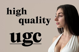 create organic ugc videos for tiktok, instagram, and more