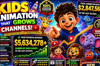 produce kids learning videos and animation for kids