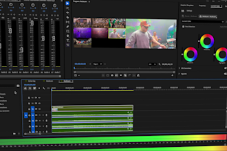 edit dj event, concert highlights, concert editing and more