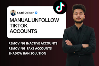 unfollow and remove tiktok fake followers
